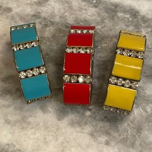 J.Crew Statement Bracelet Set of three